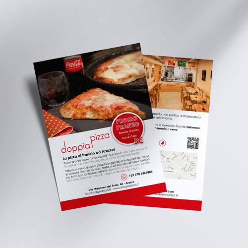 DOPPIA PIZZA volantino